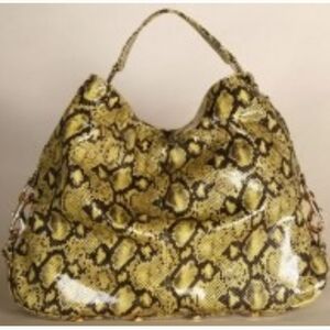 Rebecca Minkoff Yellow leather Snake Print Bag